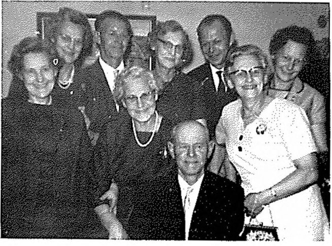 Otto Dragsbæk med familie