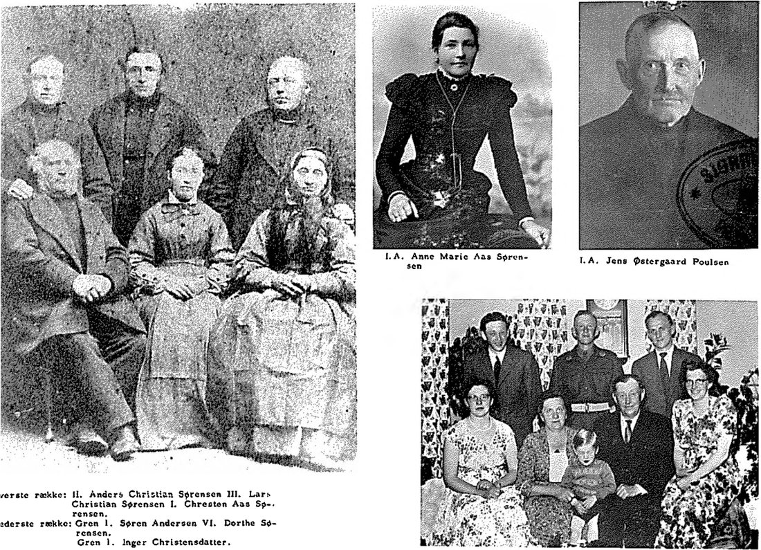 Meta Marie Hundahl Jensen med familie